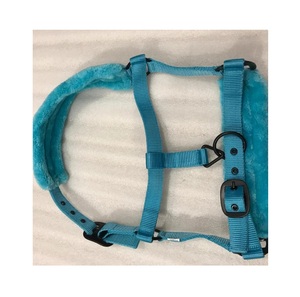 Harnais pour cheval en nylon de vison de couleur personnalisée par le fabricant de premier plan, rembourrage en nubuck, sangle durable et confortable, logo personnalisé - Product Image 2