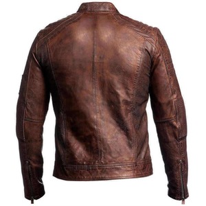Adjustable Men's Soft Leather <b>Jacket</b> Fashion Clothing Latest Style for Winter Men's Leather <b>Jacket</b> - Product Image 5