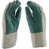 Gants en toile de coton de meilleure qualité Gants en coton blanc vert Hot Mill avec bande Top Cuffs protection thermique vendeur entier au TX USA - Product Image 3