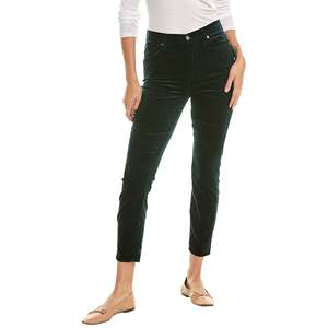 Jeans Skinny a Vita Alta 7 for All Mankind, Verde Cacciatore, Taglia 31, Denim Traspirante, Stile Casual, Elemento di Moda Semplice - Product Image 1