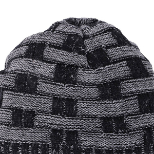 Bonnets en laine personnalisés en gros pour adultes, matériau en coton de haute qualité, chapeau d'hiver pour hommes et femmes avec logo brodé - Product Image 6