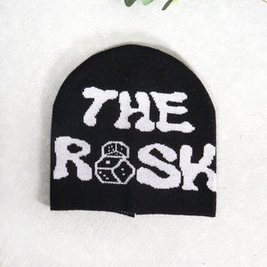 Bonnets en tricot tendance pour hommes et femmes, chapeaux d'hiver doux et chauds, bonnets en tricot confortables Y2k, bonnets d'hiver, logo personnalisé. - Product Image 1