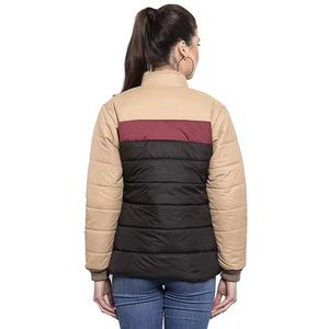 Veste matelassée en nylon imperméable tendance 2025 pour femmes, respirante, surdimensionnée, rembourrée de coton, fermeture éclair personnalisée, vêtements imprimés longs - Product Image 6