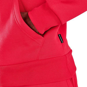 Tenues de survêtement unisexe à logo personnalisé de grande taille à la mode Survêtement à capuche pour hommes Ensemble de deux pièces à motif solide-Personnalisable pour hommes - Product Image 6