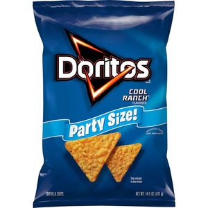 Chips de Tortilla Doritos con Sabor a Queso Ranchero, Tamaño Familiar, Bolsa de 14.5oz - Product Image 5
