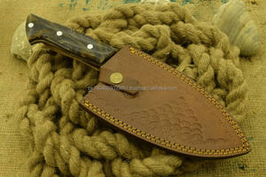 Couteaux de couperet damas directs d'usine meilleure vente couteau de couperet de cuisine en acier damas avec manche en bois - Product Image 5