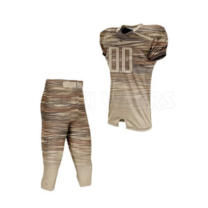 Service OEM en gros, nouveau style, uniforme de football américain de haute qualité, couleur unie, pour les jeunes - Product Image 1