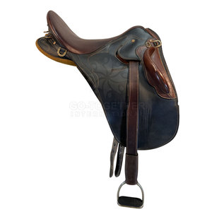 Selle de cheval en cuir de luxe avec siège confortable pour cavaliers professionnels, entraînement quotidien et utilisation en extérieur. - Product Image 3
