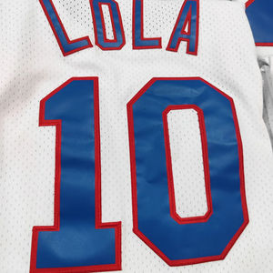 Camiseta de baloncesto para hombre, uniforme de baloncesto con estampado cosido, malla transpirable de secado rápido, camiseta de ciudad - Product Image 3