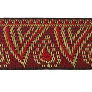 Productos más vendidos Moq Jacquard ropa bolsa accesorios bordado personalizado Vintage étnico bordado encaje cinta ajuste DIY para la venta - Product Image 3