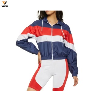 Femmes Haute Qualité 2025 Logo Personnalisé Impression par Sublimation Coupe-Vent Imperméable Veste pour Femmes - Product Image 2