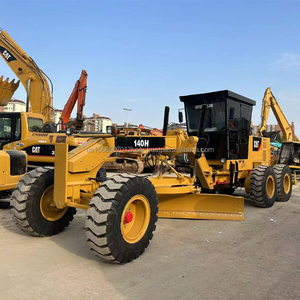 รถเกรดเดอร์มือสอง Caterpillar CAT140H ปี 2018 นำเข้าจากญี่ปุ่น สภาพดีเยี่ยม พร้อมปั๊มไฮดรอลิกและชิ้นส่วนหลักๆ สำหรับปรับระดับพื้นดิน - Product Image 2