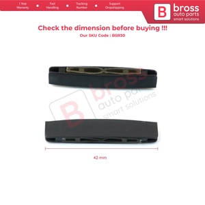 BSR30 2 Pieces Sunroof Glass Rail Repair <b>Clips</b> Bracket for 307 406 407 W211 W203 W204 W210 913819569R - Product Image 5