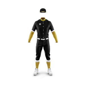 Venta al por mayor nueva moda uniforme de béisbol conjunto de calidad duradera ropa deportiva con precio ajustable artículos de moda - Product Image 2