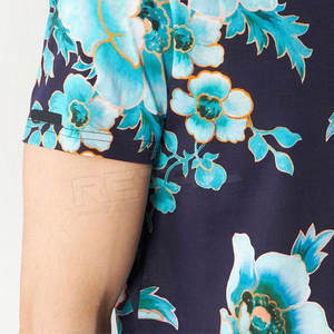 Camiseta de manga corta informal para hombre al mejor precio, de secado rápido, venta al por mayor, sublimación, logotipo de color personalizado, servicio OEM - Product Image 6