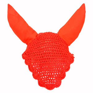 Gorro de oreja de control de mosca de caballo blanco de algodón de alta calidad diseño personalizado al por mayor sillín occidental calidad capó de oreja de equitación - Product Image 1