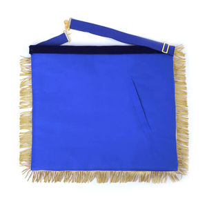 Tablier maçonnique en tissu de qualité supérieure fabriqué avec logo personnalisé Tabliers maçonniques les plus vendus au niveau international - Product Image 3