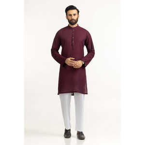 Kurta Básica de Corte Regular para Novio, Modelo KR-BSC25-001 - Product Image 1