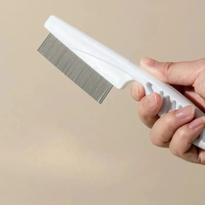 Pet Hair Shedding Comb Stainless Steel Flea Comb For Cat Dog Pet Comfort Flea Hair Grooming Comb Pet Cleaning Supplies Tools - Product Image 3