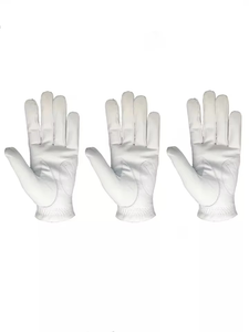 Gants de golf imprimés en tissu à une main qualifiés Gants de golf en cuir avec emballage en peau de mouton - Product Image 6