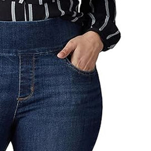 Comfortable <b>Stretch</b> <b>Ladies</b> Pants Female Elastic Ripped <b>Trousers</b> Skinny Pencil Pants Streetwear Breathable OEM Service - Product Image 5