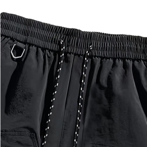 Pantalones Cortos Deportivos para Hombre, Ligeros, de Secado Rápido, Cintura Elástica, Múltiples Bolsillos, Corte Holgado, Sensación Fresca, Transpirables, para Uso Casual de Verano - Product Image 3