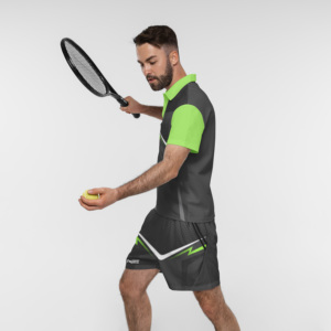 2025 camisetas con cuello de Polo para hombre, nuevo diseño, ropa deportiva y de tenis clásica informal suave, ropa deportiva y de tenis transpirable - Product Image 5