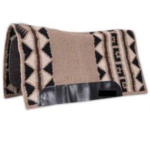 แผ่นรองอานม้าแบบคลาสสิก วัสดุหนังและผ้าฝ้าย ไส้ใยฝ้าย 100% สำหรับกีฬาขี่ม้า  สีตามสั่ง - Product Image 1