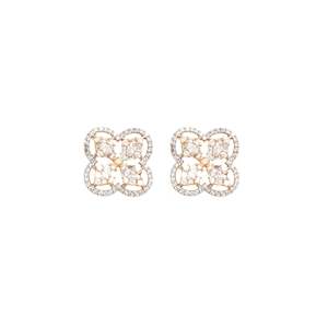 Lujosos pendientes de diamantes de joyería fina - Product Image 2