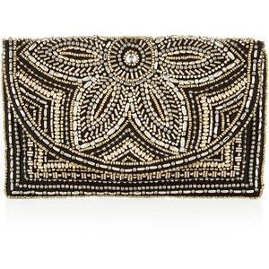 Sac à main élégant en perles de rocaille brodées pour femmes et filles, motif logo, sacs à main en perles, artisanat - Product Image 6