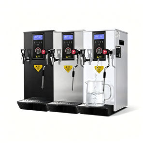 Máquina Comercial Automática de Vapor y Agua Caliente, <span class=keywords><strong>Calentador</strong></span> de Bebidas con Control de Temperatura Dual, Espumador de Leche Multiusos - Product Image 1