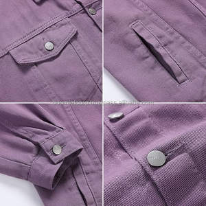 แจ็กเก็ตยีนส์ของผู้ชายสไตล์2024แบบกำหนดเองสไตล์ใหม่สำหรับฤดูหนาวดีไซน์ดีแจ็กเก็ตยีนส์คุณภาพระดับพรีเมี่ยมสำหรับทุกเพศ - Product Image 6