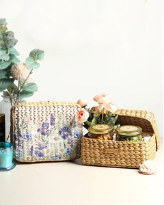 Caja Rectangular con Tapa Pintada, Caja de Almacenamiento Hecha a Mano, Ecológica, Decoración Natural para el Hogar, Venta al por Mayor desde Vietnam - Product Image 3