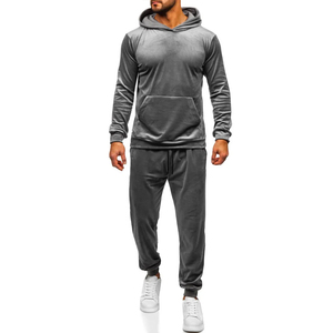 Hombres Nueva Moda Último Diseño Pullover Sudaderas con capucha y Joggers Conjuntos Chándales Personalizados Deportes Ropa Atlética Trajes de chándal para hombres - Product Image 4