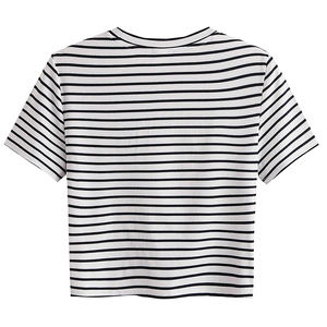 เสื้อยืดผู้หญิงดิจิตอล ผ้าสแปนเด็กซ์/โพลีเอสเตอร์ 220 กรัม ทรงสลิมฟิต สไตล์ลำลอง สำหรับฤดูใบไม้ผลิ/ฤดูร้อน ราคาสมเหตุสมผล จากซัพพลายเออร์ปากีสถาน MOQ ต่ำ - Product Image 2