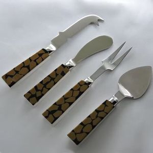High Quality <b>Epoxy</b> <b>Resin</b> Handle & Stainless Steel Blade with High Polished Butter Kitchen Cutlery & <b>Table</b> <b>Top</b> - Product Image 4