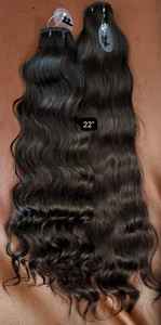 EXTENSIÓN DE CABELLO HUMANO INDIO RECTO NATURAL 12a GRADO REMY PAQUETES DE CABELLO LISO Y SEDOSO SIN DESCALETE SIN CIERRES DE ENREDADOS - Product Image 5