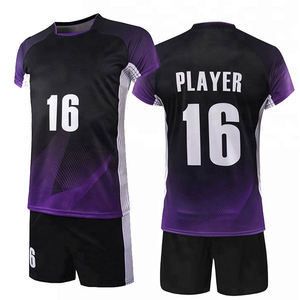 Maillot de volley-ball unisexe personnalisé en gros, impression par transfert thermique, logo personnalisé, haute qualité, nouvelle collection en vente - Product Image 4
