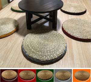 Pouf en jonc de mer naturel tressé à prix abordable pour la décoration de la maison et du jardin – Fournisseur vietnamien - Product Image 5