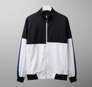 Men Polyester Jogger Sets Two Piece Set Patchwork Zip up Puff Track Nylon <b>Jacket</b> and Track Pants Custom Nylon Tracksuit Men's - Product Image 4