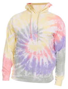 OEM Sweat Wear Tye Dye Sweat à capuche pour femme Pull Tie Dye Sweat à capuche de haute qualité respirant et durable Tie Dye Sweat à capuche - Product Image 3