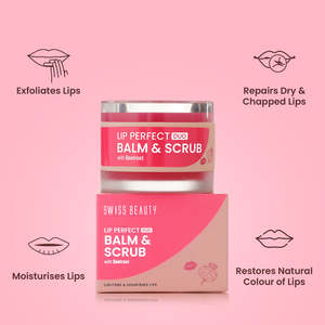 Duo Lèvres Parfait : Baume et Gommage Bio à la Betterave – Soin des Lèvres Exfoliant, Hydratant et Éclaircissant - Product Image 5