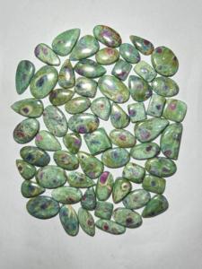 ¡Precio al por mayor en lote de cabujón suelto de rubí natural fucsita piedra preciosa de Calidad única para joyería Comprar ahora! - Product Image 2