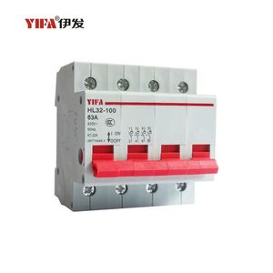 迷你智能家居隔离器开关电动安全箱4P 63A 400V 3kA 6k自动保护器MCB隔离电路模制 - Product Image 6