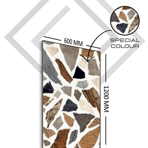 Carreaux de Porcelaine de Style Moderne Pierre Frittée Extérieur Intérieur Sol Mur Salle de Bain Toilette 60X120 Cm 24X42 Inch Céramique Marbre Euro - Product Image 1