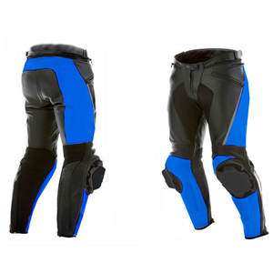 Pantalon en cuir de course professionnel pantalon de moto coupe-vent à séchage rapide Protection des genoux grande taille vêtements de course automobile de moto - Product Image 1