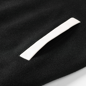 Mangas de cuero a la moda, ropa personalizada de la mejor calidad, chaqueta ajustada de béisbol en blanco para equipo universitario, última chaqueta de otoño - Product Image 6