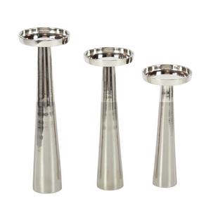 Portavelas de pilar de aluminio sólido para decoración de velas en T, centro de mesa de restaurante, portavelas de luz en T hecho a mano - Product Image 1