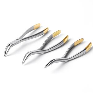 Pinzas Dentales para Extraer Dientes, Fórceps de Acero Inoxidable, Alicates de Ortodoncia Manuales con Certificación CE - Product Image 1