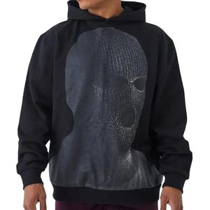 Sudadera con Capucha de Alta Calidad, Estilo Urbano, Tejido Grueso de 350 g/m², Talla Grande, con Logotipo en Relieve Personalizado, ODM, Otoño - Product Image 1